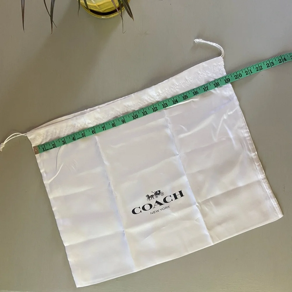 NEW COACH Drawstring bag 19 x 15.5